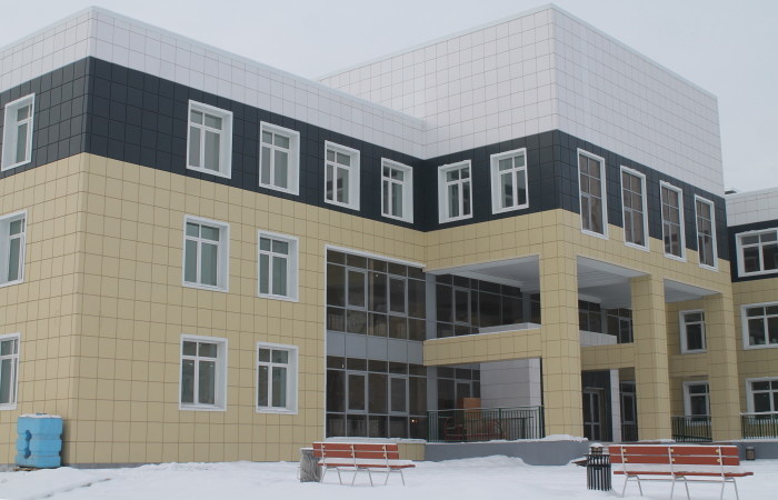 Во время строительства